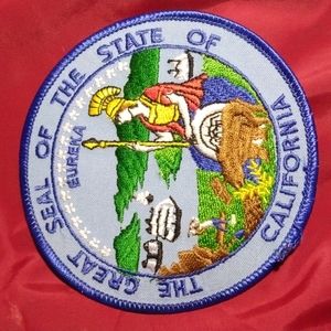 State Seal Patch California 4"